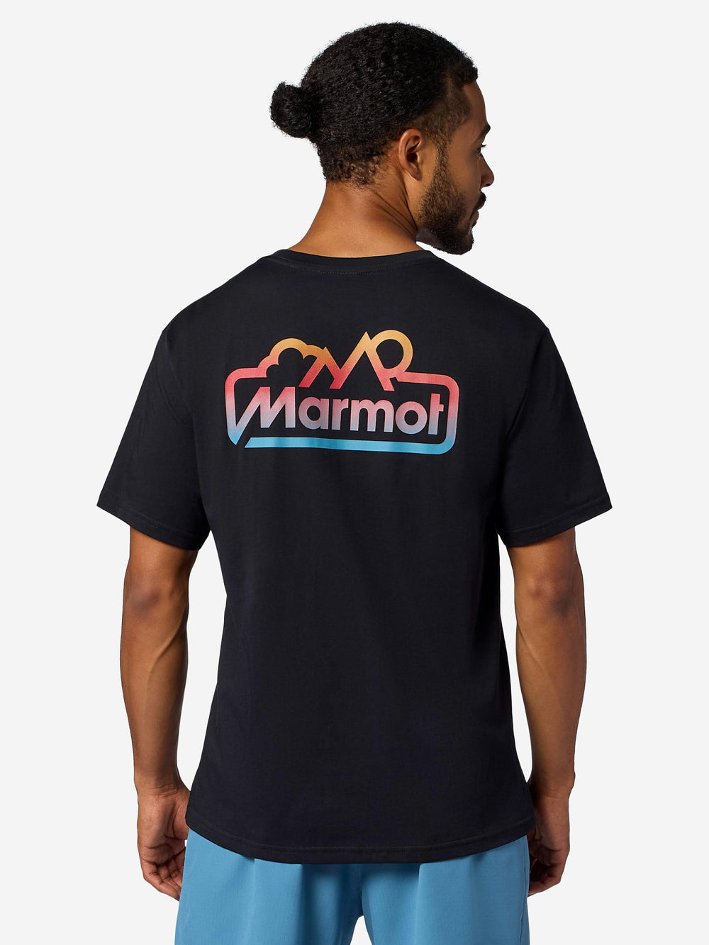 For Life Short-Sleeve T-Shirt Black Marmot