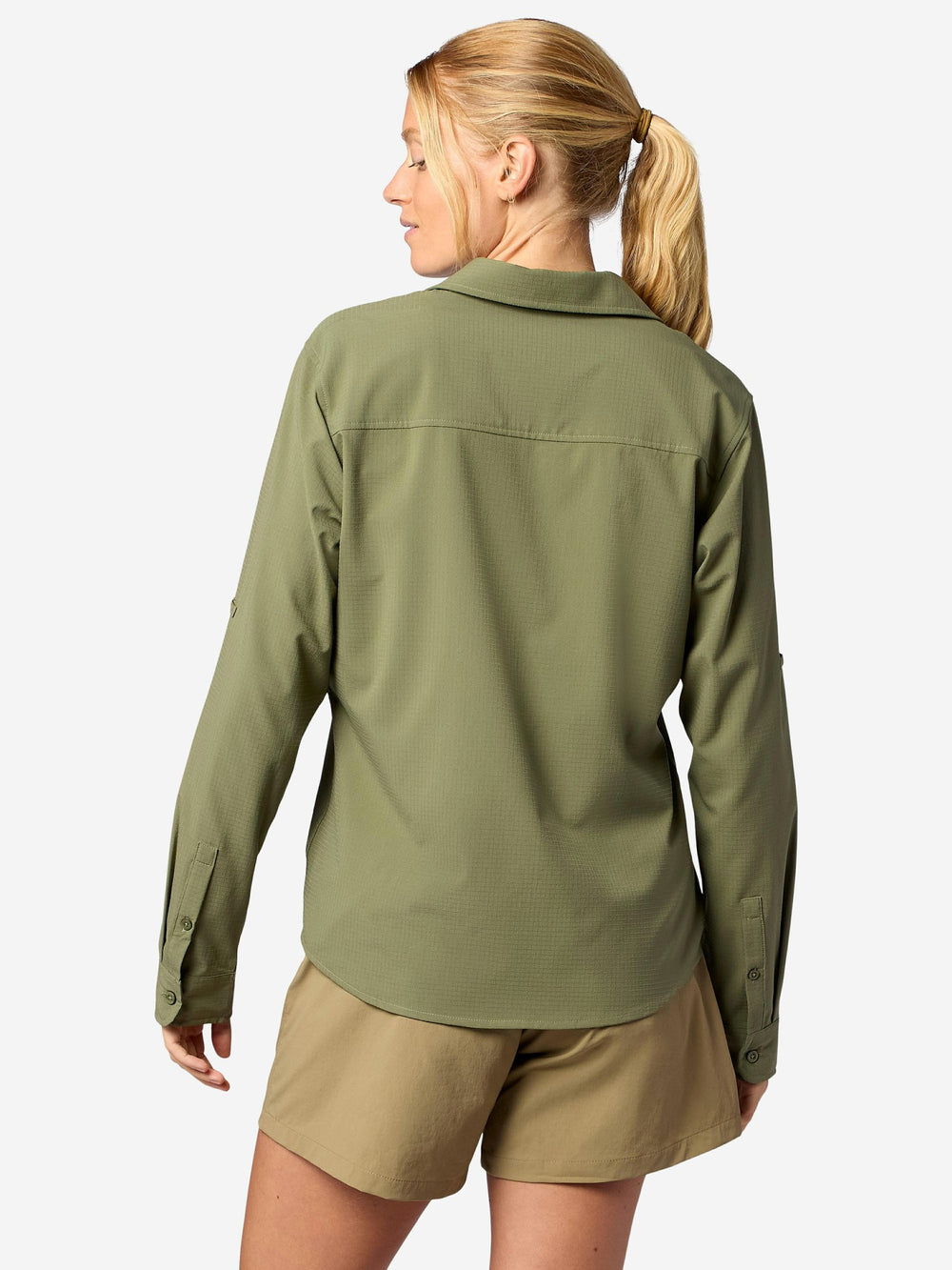 AirExchange Perforated Long-Sleeve Shirt Olive Grove Marmot