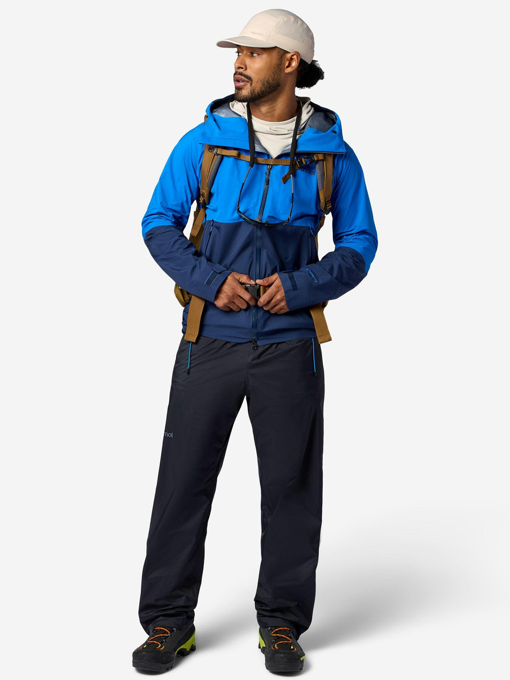 Seeker GORE-TEX® C-Knit Rain Jacket Bleu D'Azure/Nightfall Navy Marmot