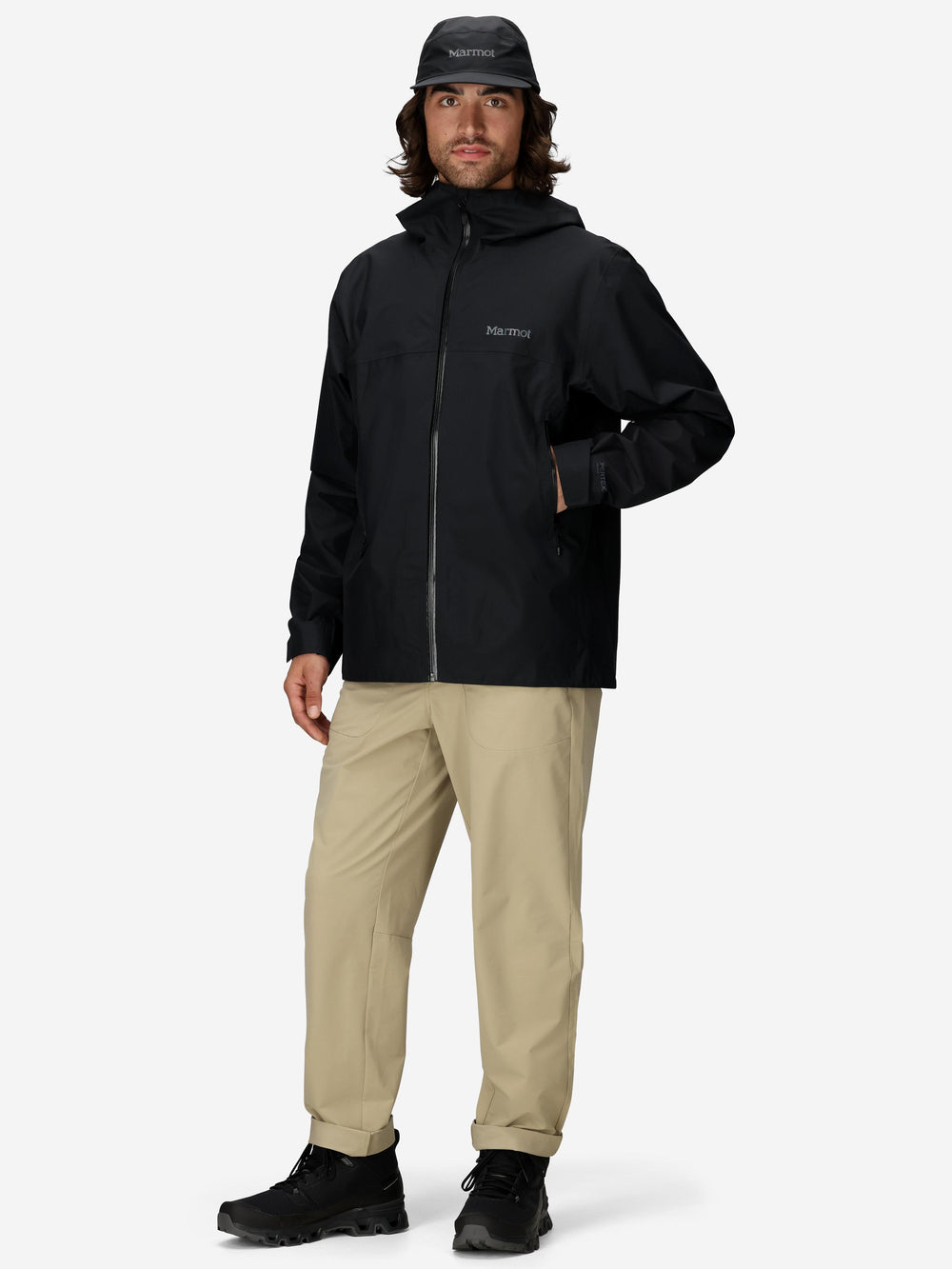Minimalist Pertex® Rain Jacket Black Marmot