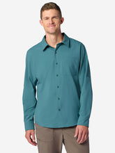 AirExchange Perforated Long-Sleeve Collared Shirt Seafloor Marmot