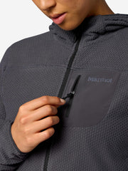 AirFleece Performance Full-Zip Hoody Blackened Marmot