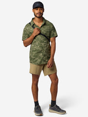 Spring Creek UPF 50 Short-Sleeve Shirt Olive Grove Lagos Marmot