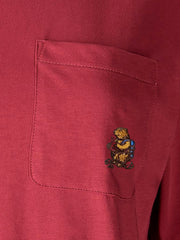 WoMarty Short-Sleeve Pocket T-Shirt Dried Rose Marmot