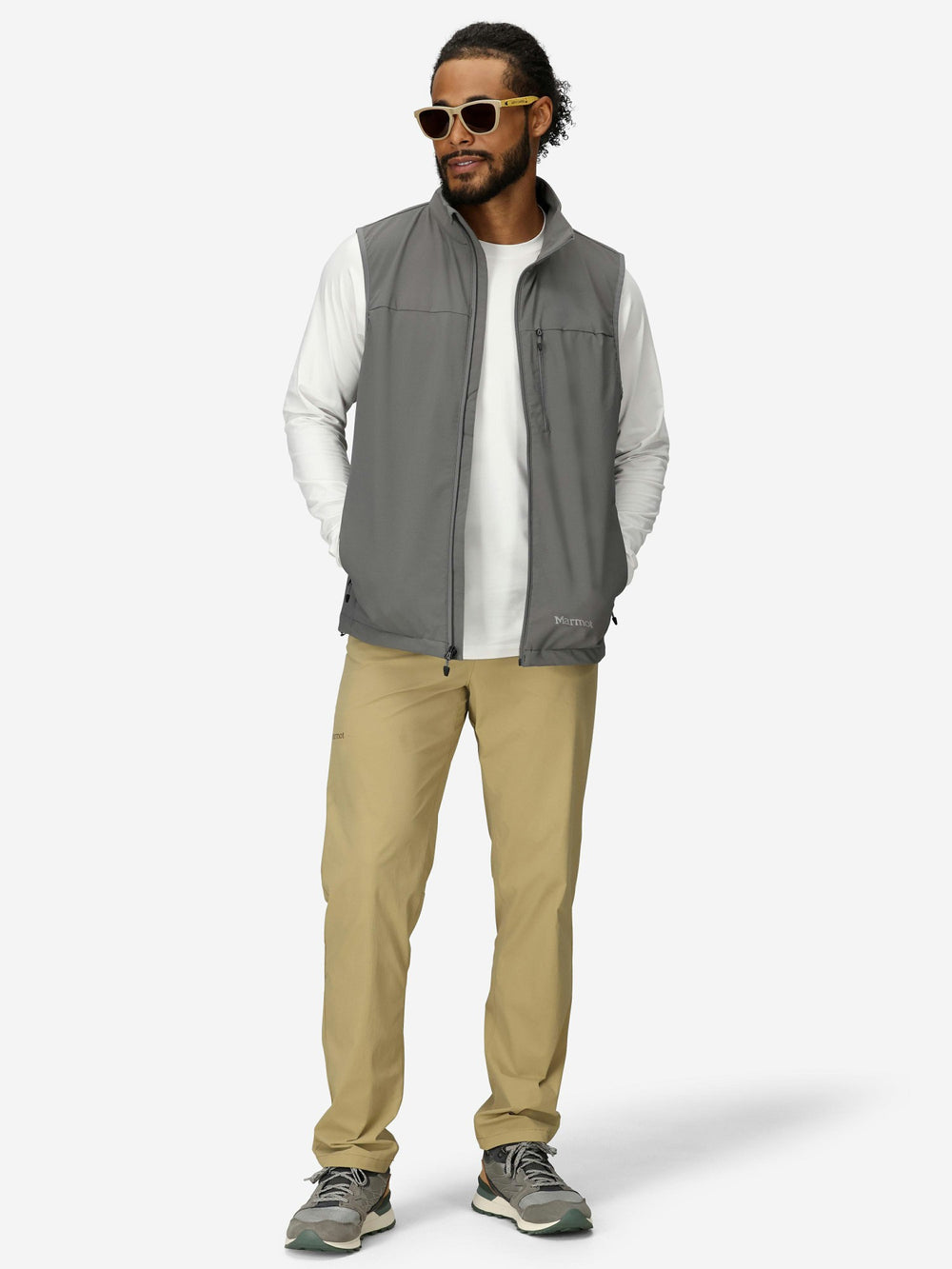 Tempo Softshell Vest Cinder Marmot