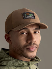 Retro Trucker Hat Dromedary Marmot