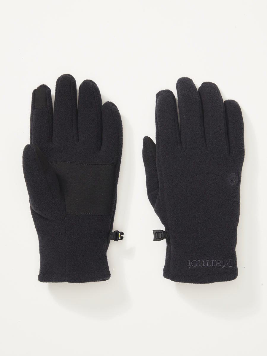 Unisex Rocklin Fleece Glove Black Marmot
