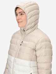 Highlander Down Hoody Birch Bark/Pearl Marmot