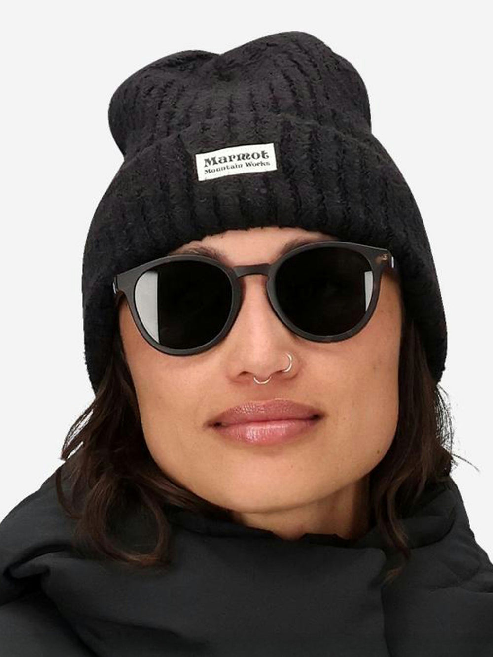 Fuzzy Beanie Black Marmot