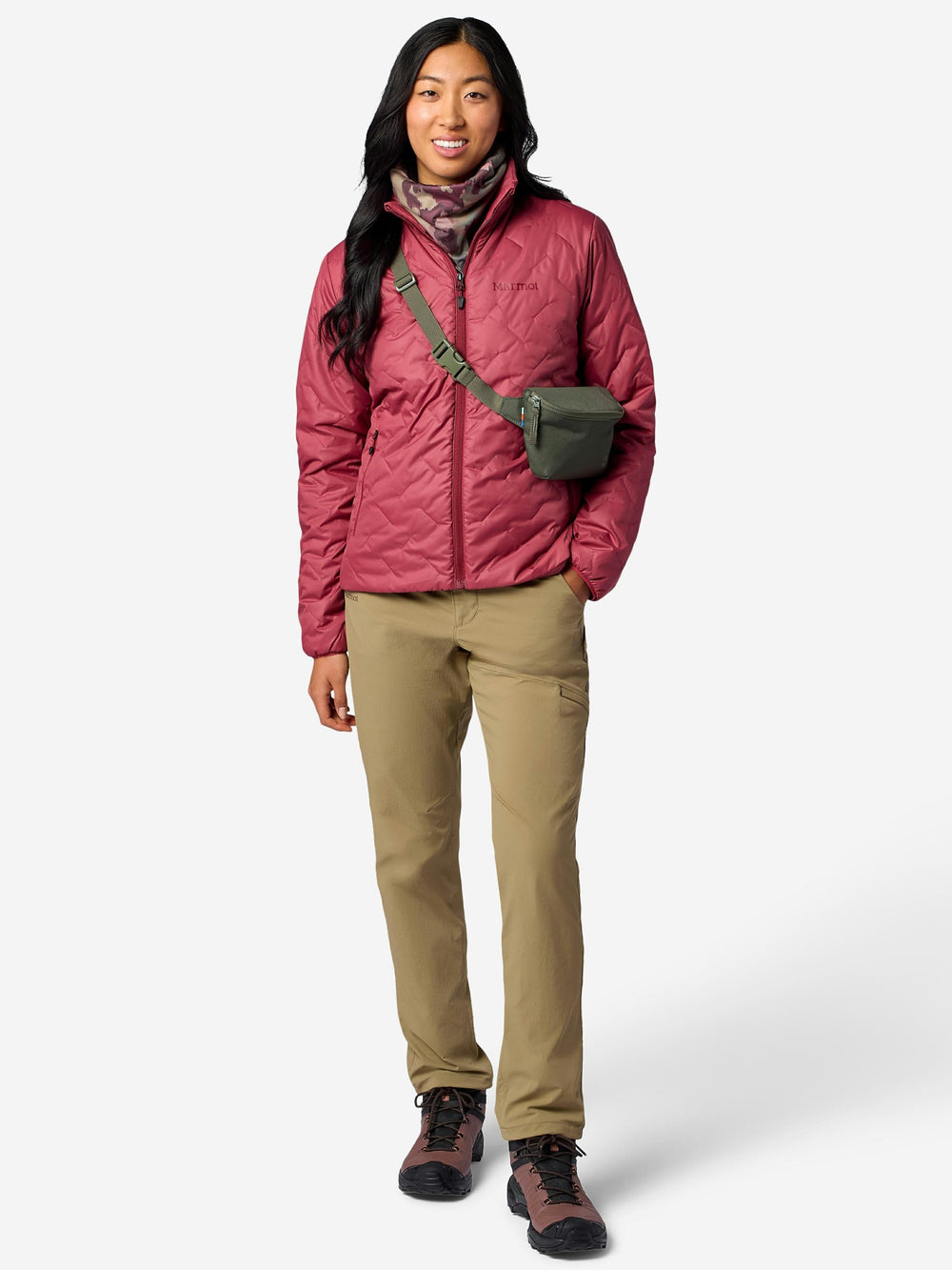 WoMonoQuilt PrimaLoft® Insulated Jacket Dried Rose Marmot