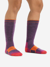 Darn Tough Hiker Boot Full Cushion Midweight Hiking Socks Darn Tough Plum Heather Marmot