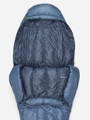 HiberNest Down 15° Short Sleeping Bag Summer Storm/Thunderhead Marmot