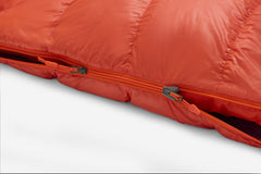 Mad River Down 40° Sleeping Bag Red Sun/Blackberry Marmot