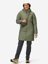 Echo Featherless Insulated Long Jacket Olive Grove Marmot