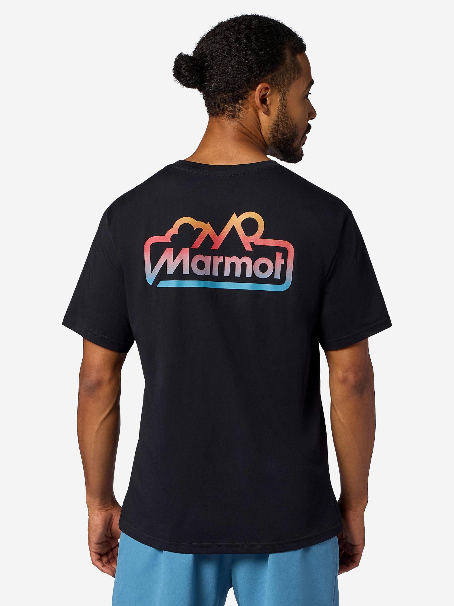 For Life Short-Sleeve T-Shirt Black Marmot