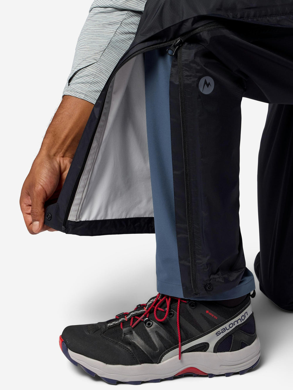 PreCip® Evo Full-Zip Rain Pants - Short Black Marmot