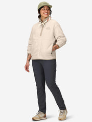 Wanderer High-Pile Fleece Quarter-Zip Birch Bark Marmot