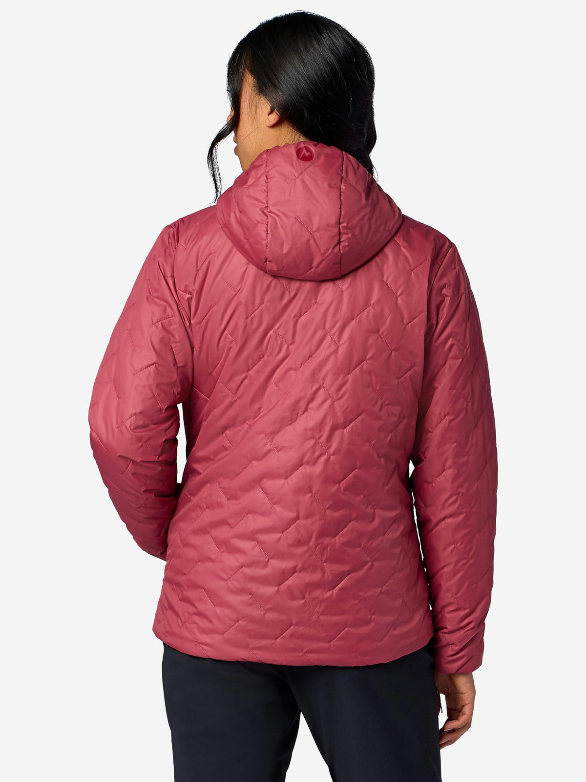 WoMonoQuilt PrimaLoft® Insulated Hoody Dried Rose Marmot