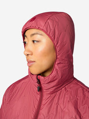 WoMonoQuilt PrimaLoft® Insulated Hoody Dried Rose Marmot