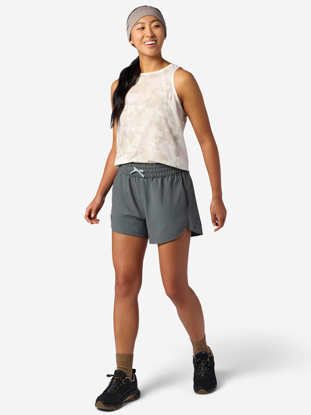 Upbeat Active Short 4" Cobblestone Marmot
