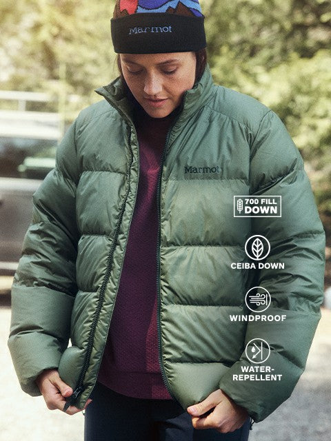 WoGuides Down 2.0 Jacket Olive Grove Marmot