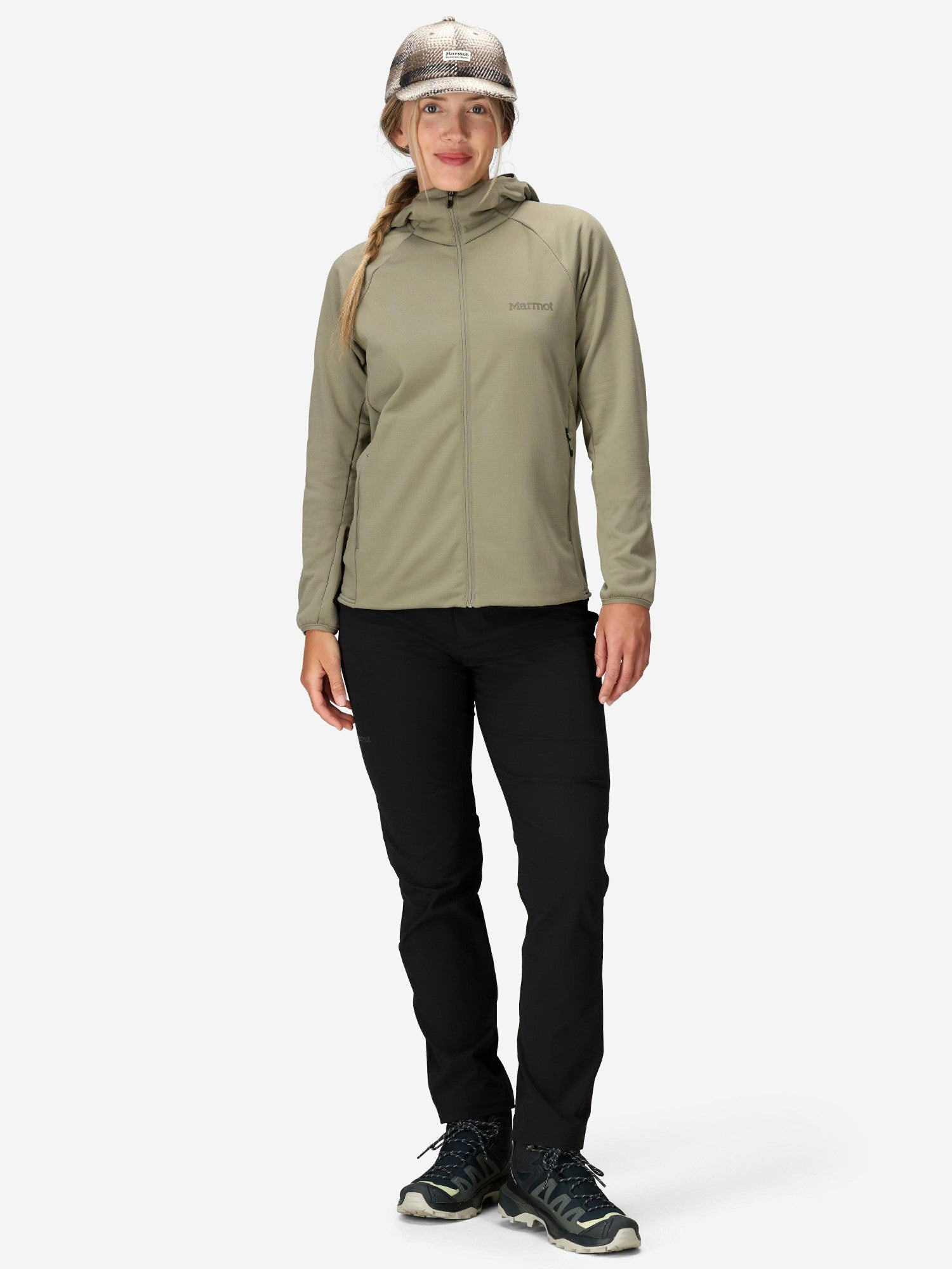 Leconte Tech Grid Full-Zip Fleece Hoody (Fall 2025)  Marmot