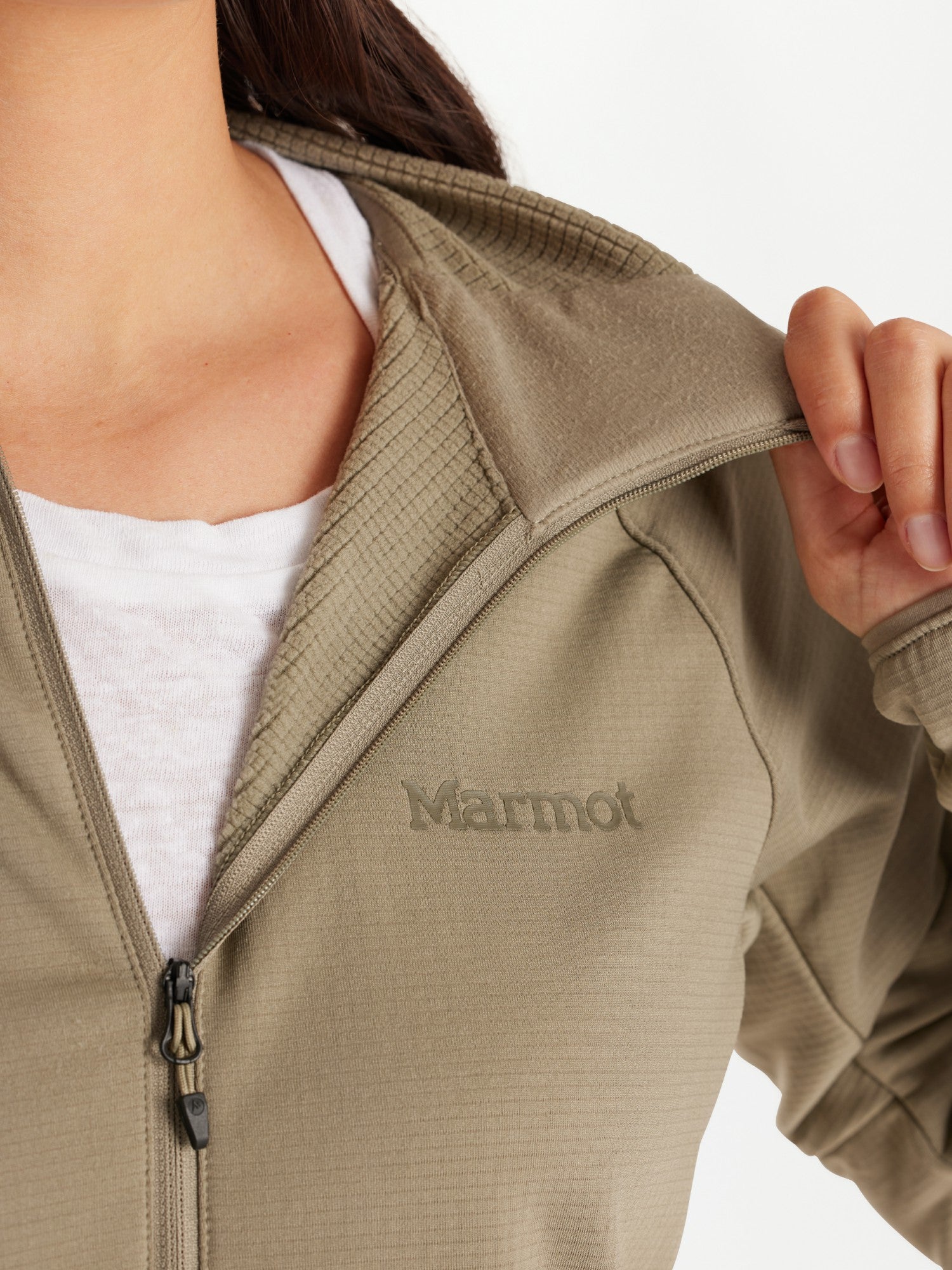 Leconte Tech Grid Full-Zip Fleece Hoody (Fall 2025)  Marmot
