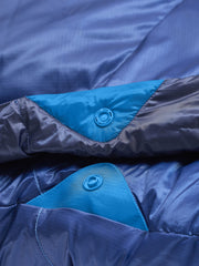 Wraptor Down 15° Short Sleeping Bag Clear Blue/Arctic Navy Marmot