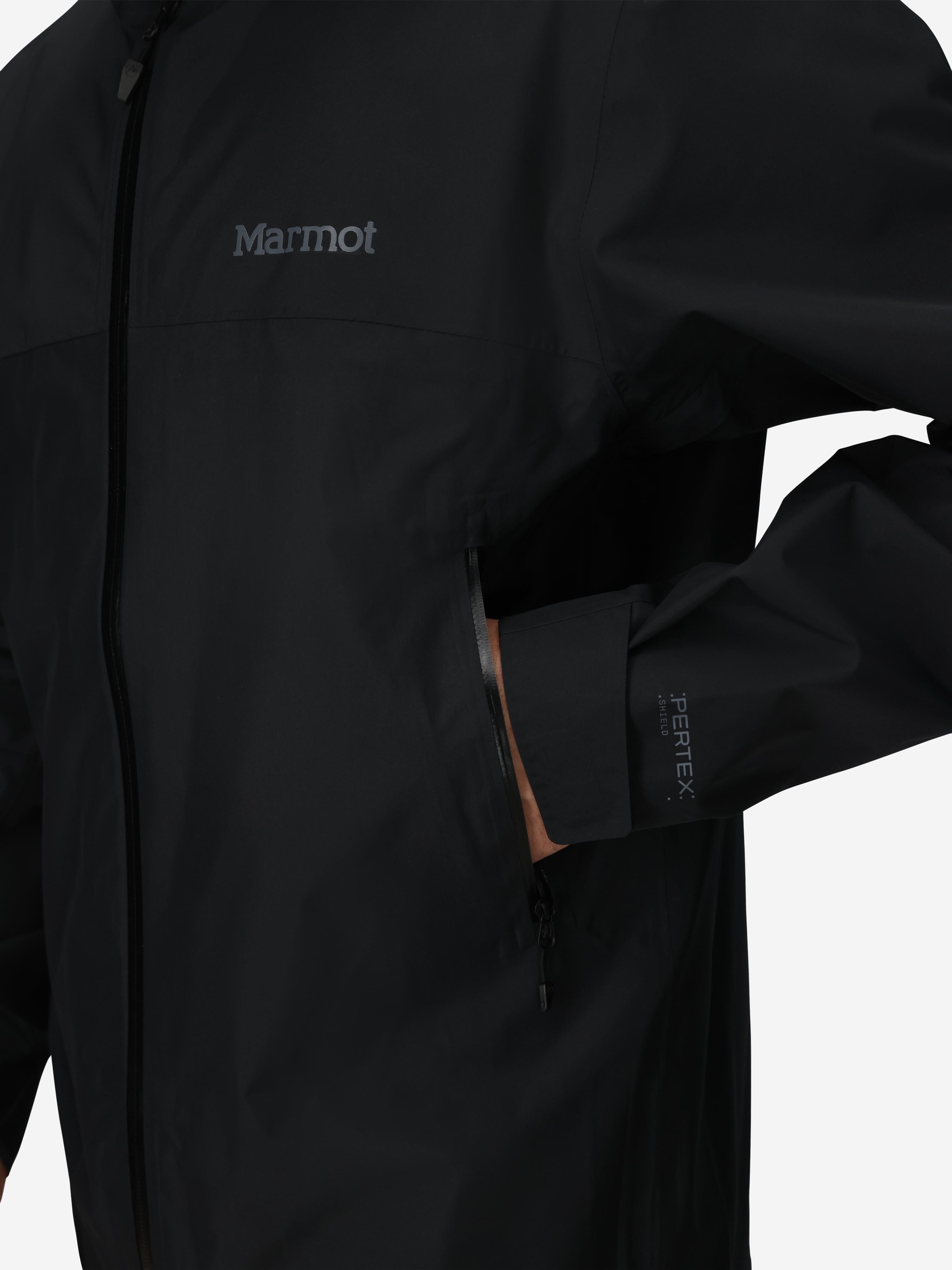 Minimalist Pertex® Rain Jacket Black Marmot