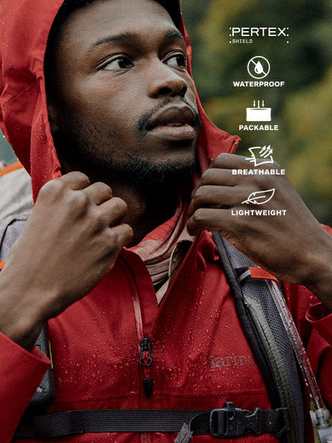 Minimalist Pertex® Rain Jacket Black Marmot
