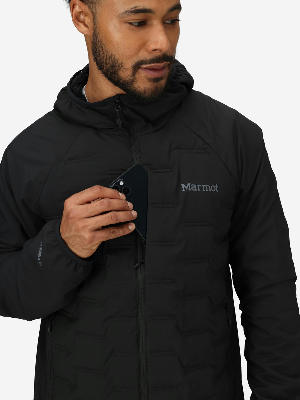 WarmCube® Active Aerothermal PrimaLoft® Insulated Hoody Black Marmot