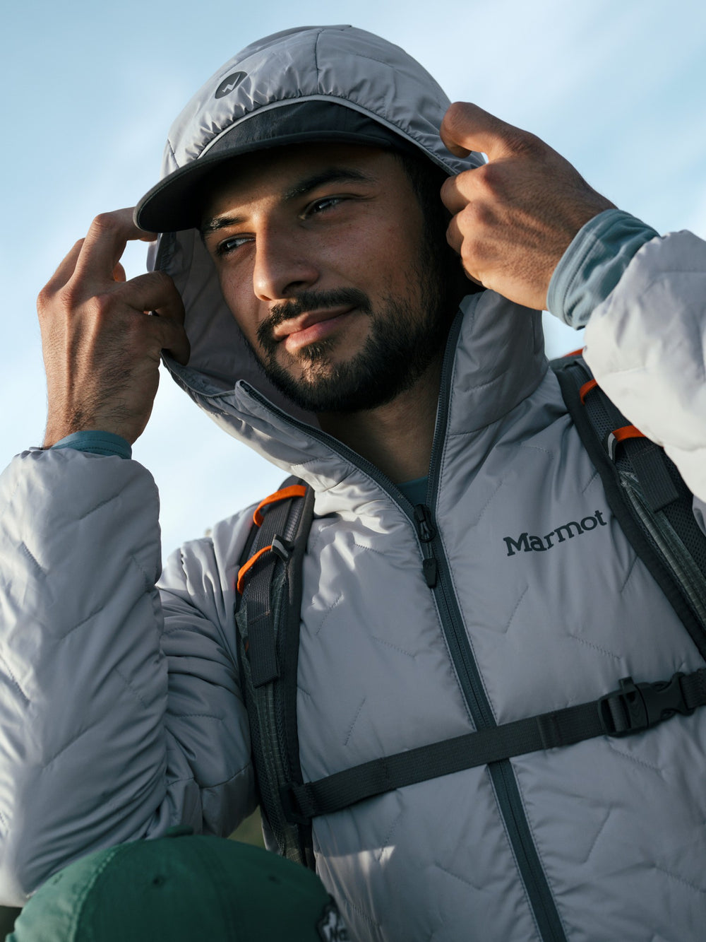 MonoQuilt PrimaLoft® Insulated Hoody Sleet Storm Marmot