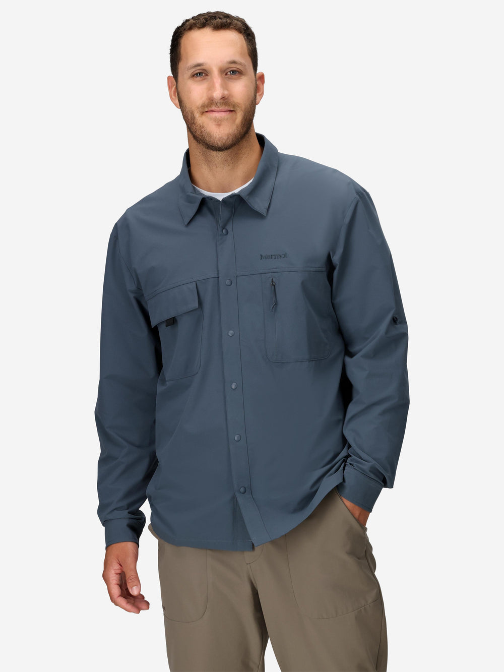 AirExchange UPF 40 Overshirt Thunderhead Marmot