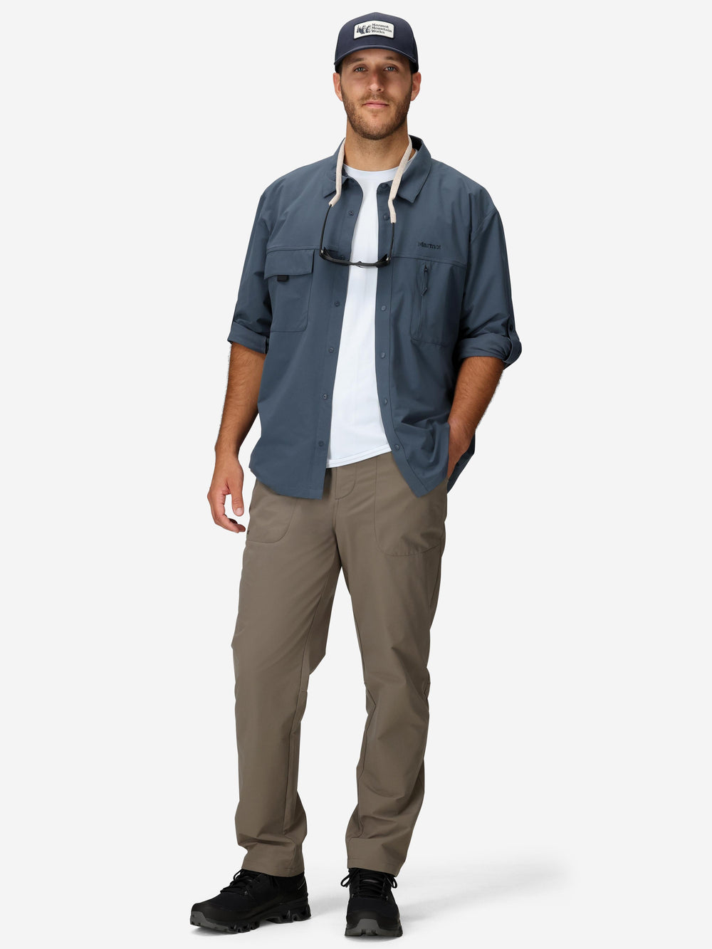 AirExchange UPF 40 Overshirt Thunderhead Marmot
