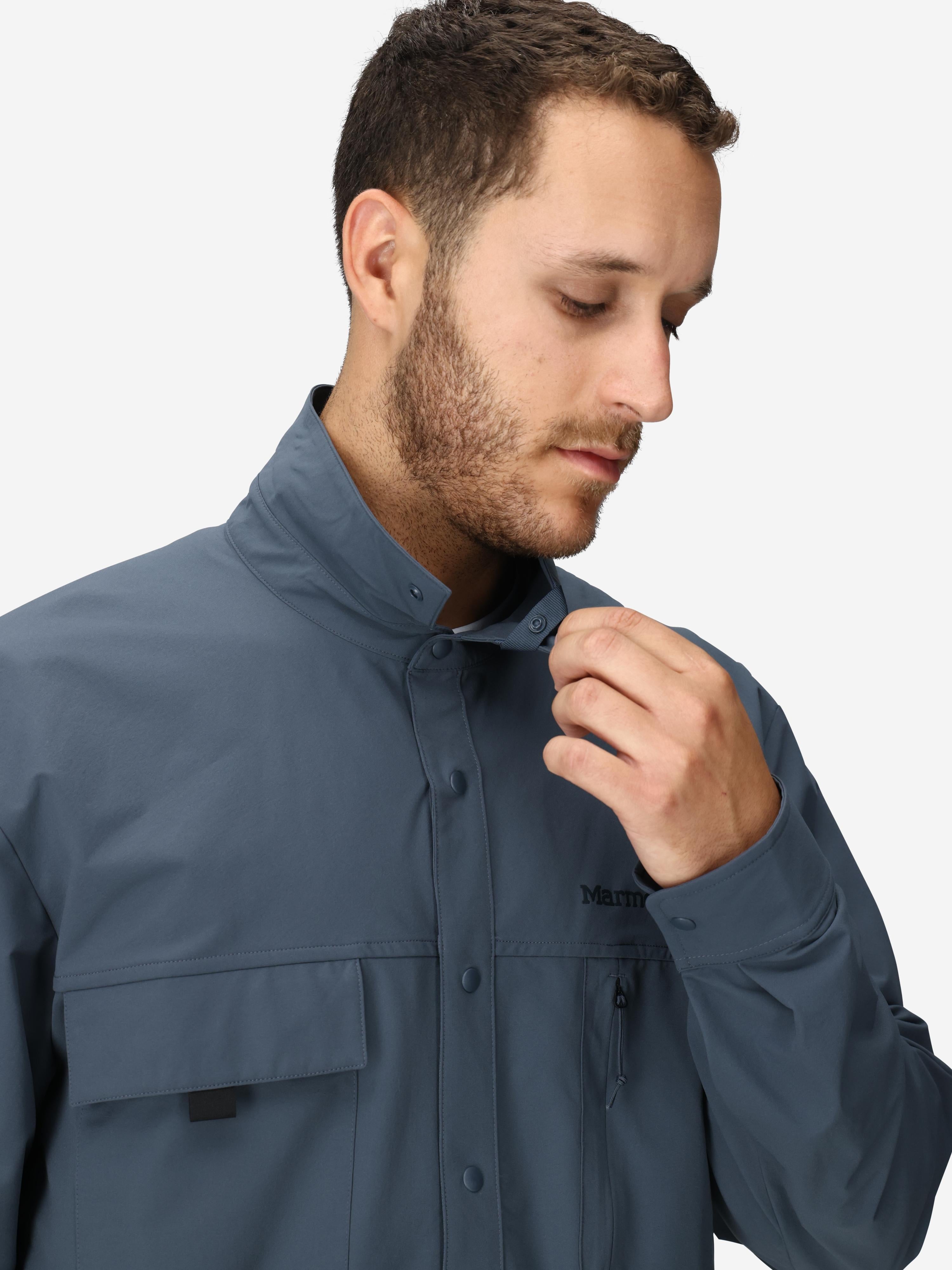 AirExchange UPF 40 Overshirt Thunderhead Marmot