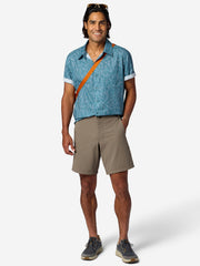 AirExchange Perforated Short-Sleeve Shirt Seafloor Fiesta Stripe Marmot