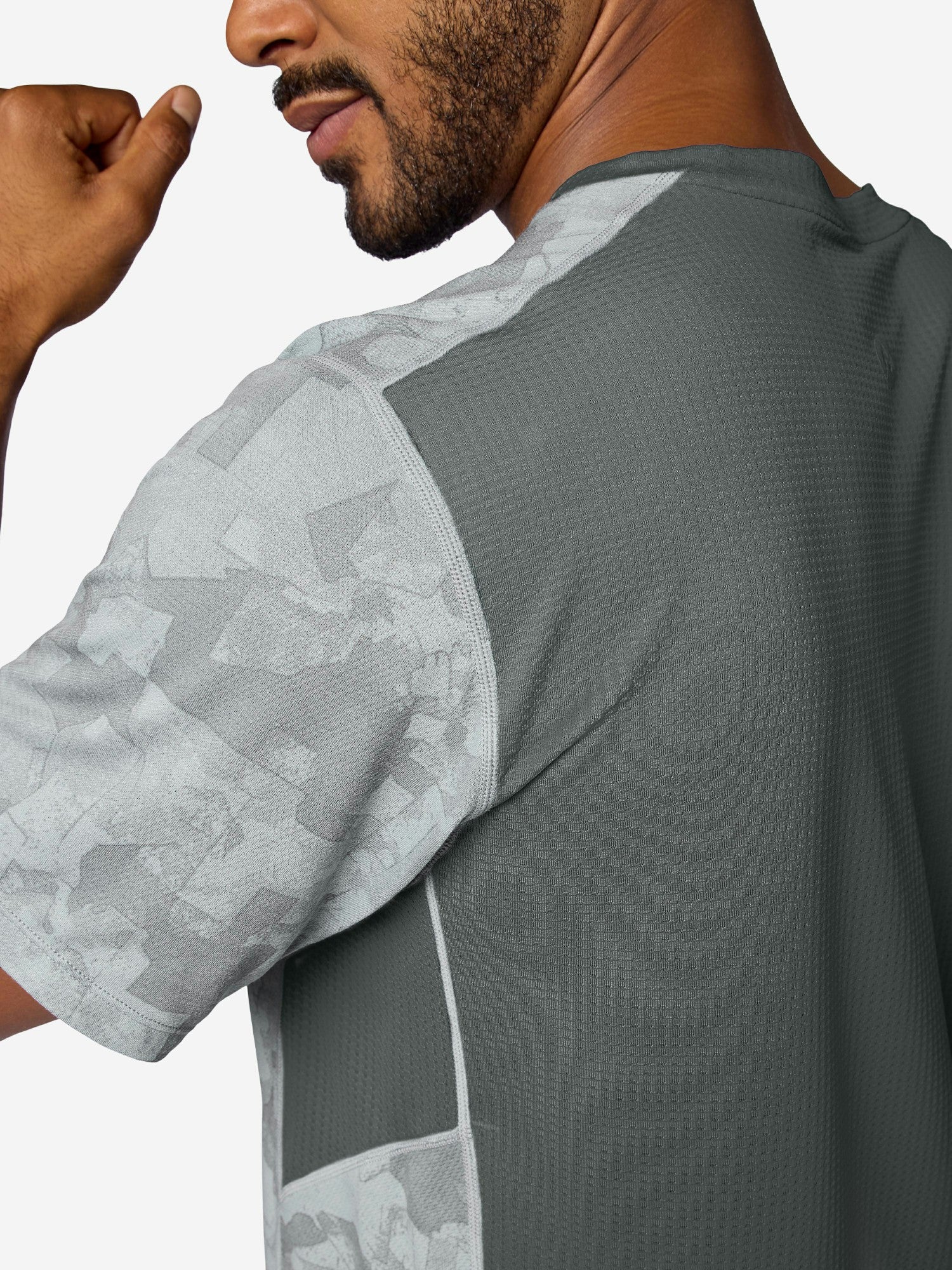 Uptrail Active Short-Sleeve Shirt Boulder Crack Map Camo Marmot