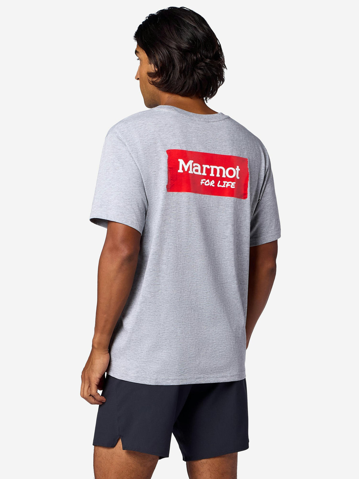 Marmot Duct Tape Short-Sleeve T-Shirt Grey Heather Marmot