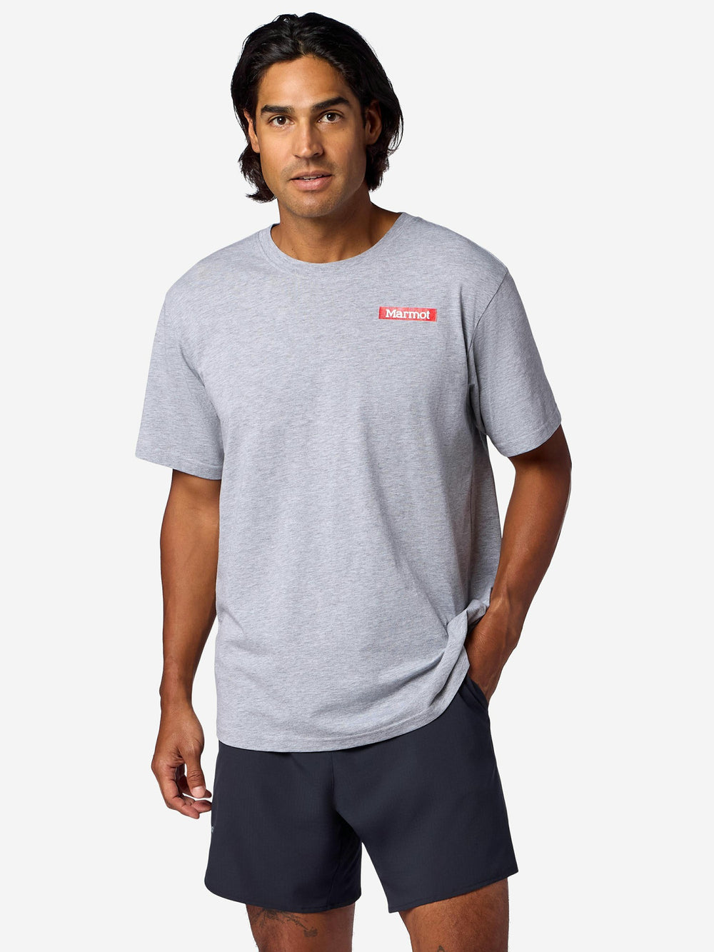 Marmot Duct Tape Short-Sleeve T-Shirt Grey Heather Marmot