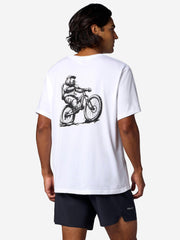 Mountain Bike Marty Short-Sleeve T-Shirt White Marmot