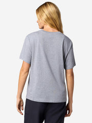 WoCoastal Short-Sleeve T-Shirt Grey Heather Marmot
