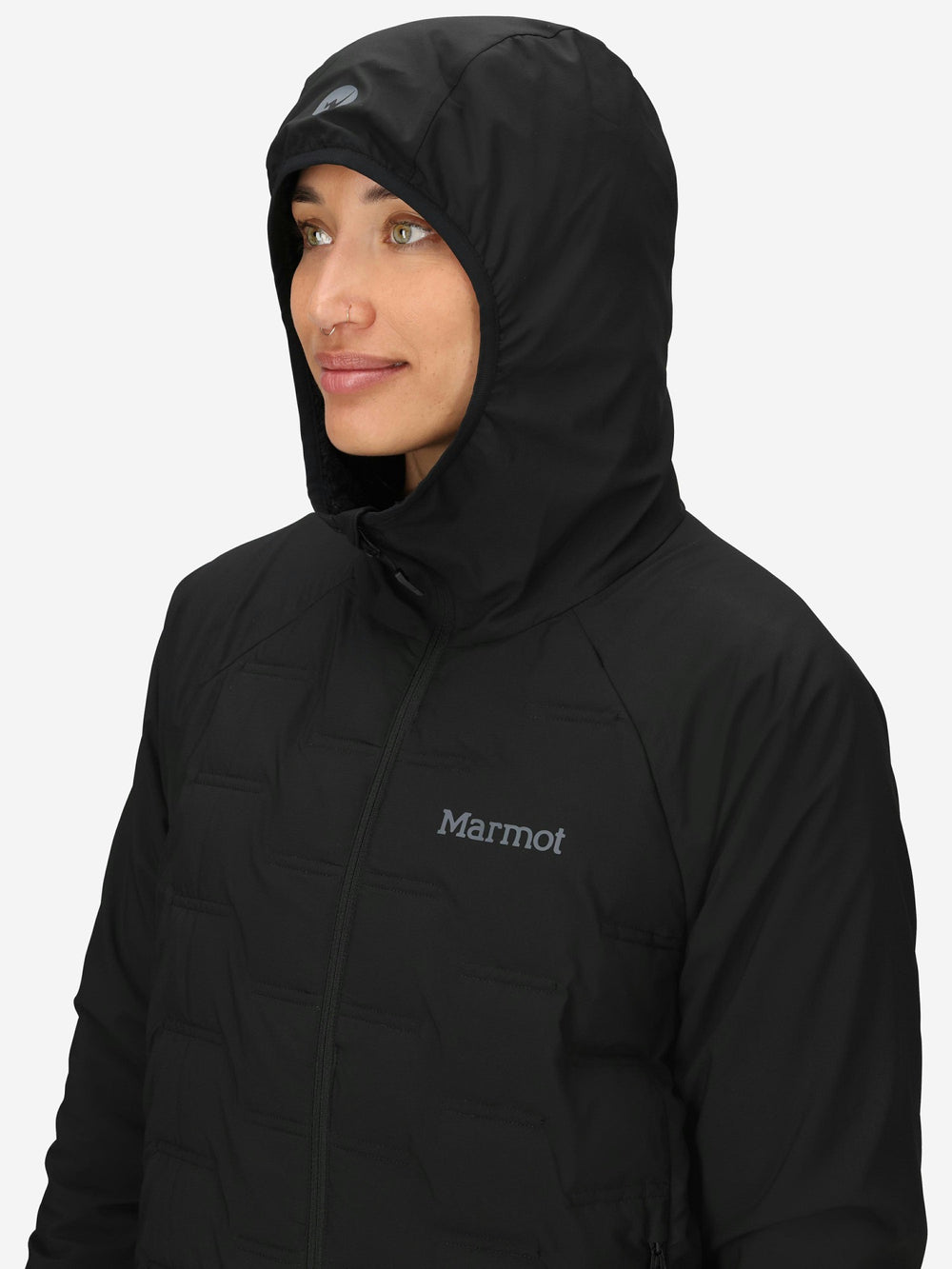 WoWarmCube® Active Aerothermal PrimaLoft® Insulated Hoody Black Marmot