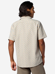 AirExchange UPF 40 Novelty Short-Sleeve Collared Shirt Birchbark Multisprout Marmot