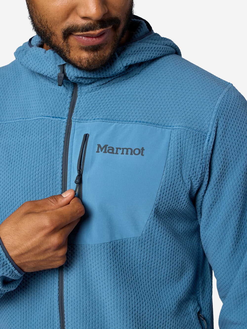 AirFleece Performance Full-Zip Hoody Summer Storm Marmot