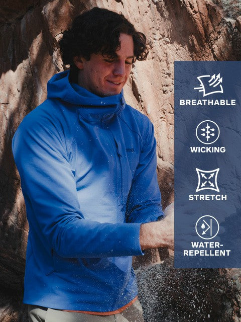 Pinnacle DriClime® Weatherproof Hoody Claystone Marmot