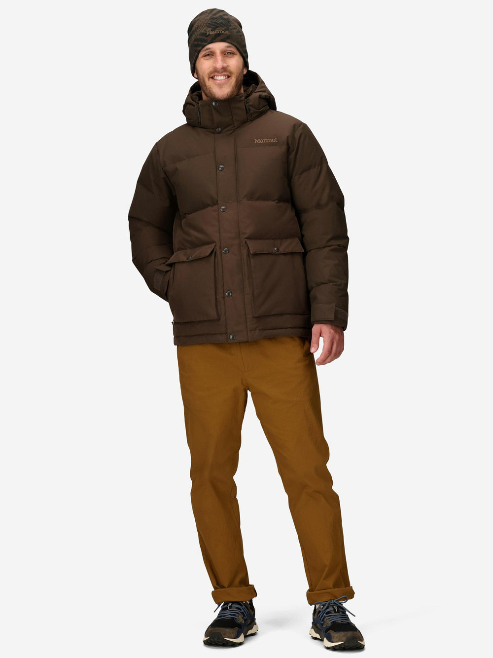 Fordham Down Waterproof Jacket Hickory Nut Marmot