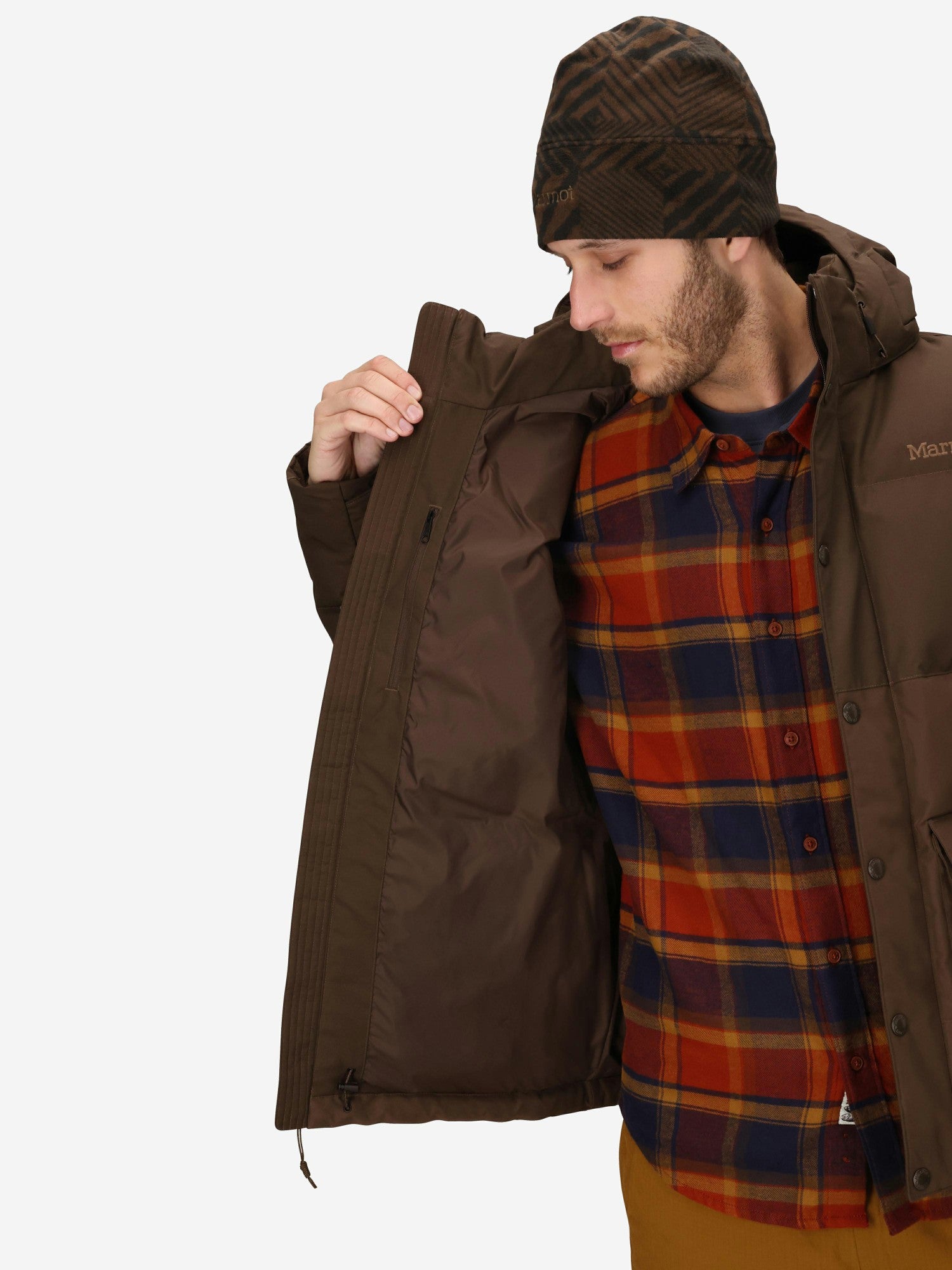 Fordham Down Waterproof Jacket Hickory Nut Marmot