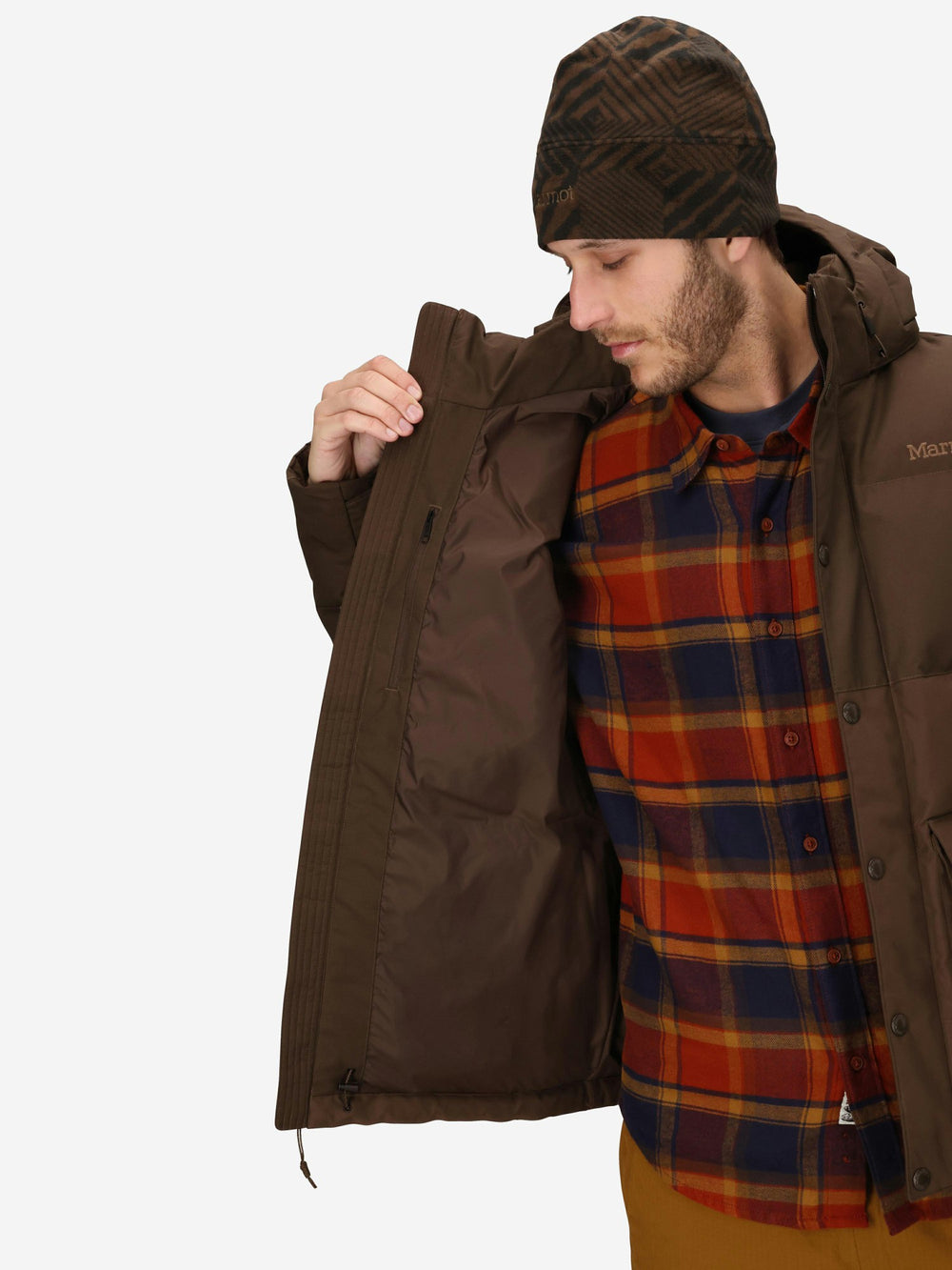 Fordham Down Waterproof Jacket Hickory Nut Marmot