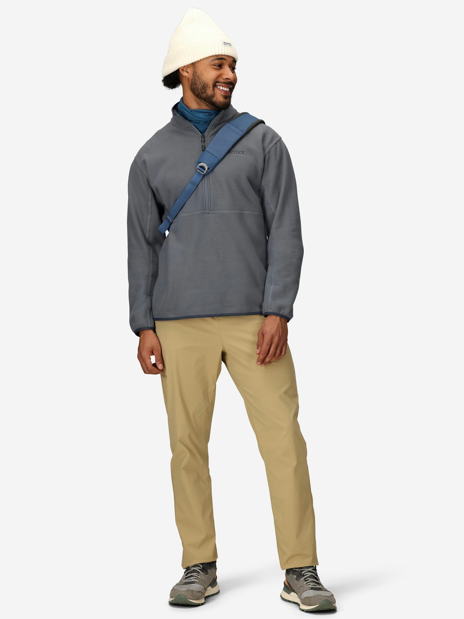 Rocklin Fleece Half-Zip Pullover Steel Onyx Marmot