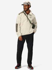 Wanderer High-Pile Fleece Quarter-Zip Birch Bark Marmot